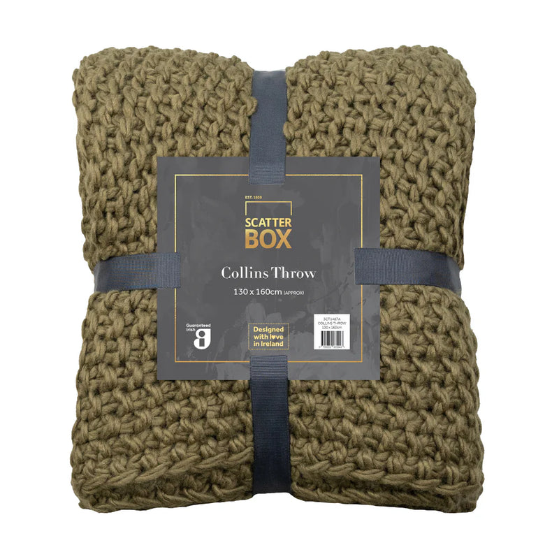 Chunky Knit Throw