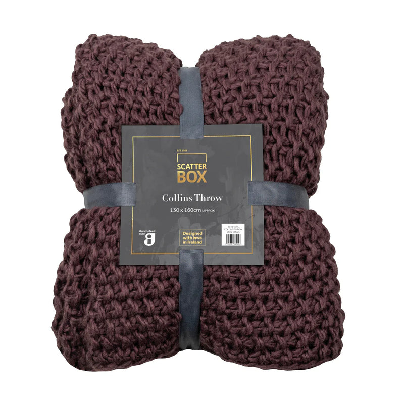 Chunky Knit Throw