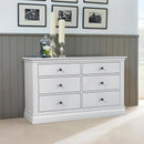 Paris Bedroom 6 drawer chest