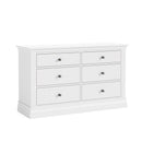 Paris Bedroom 6 drawer chest