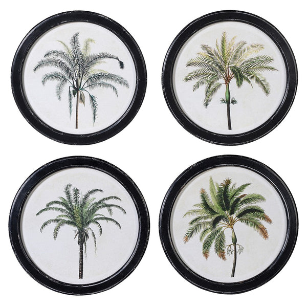 Palm Trees - set of 4