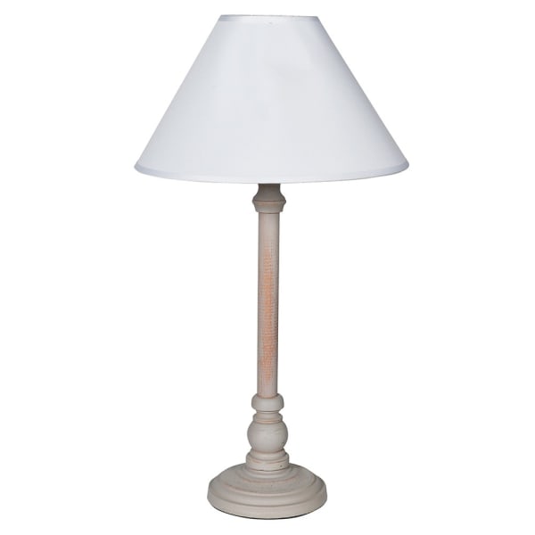 Sheena small taupe lamp