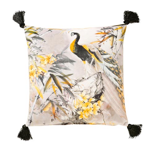 Samaya Black Gold Cushion