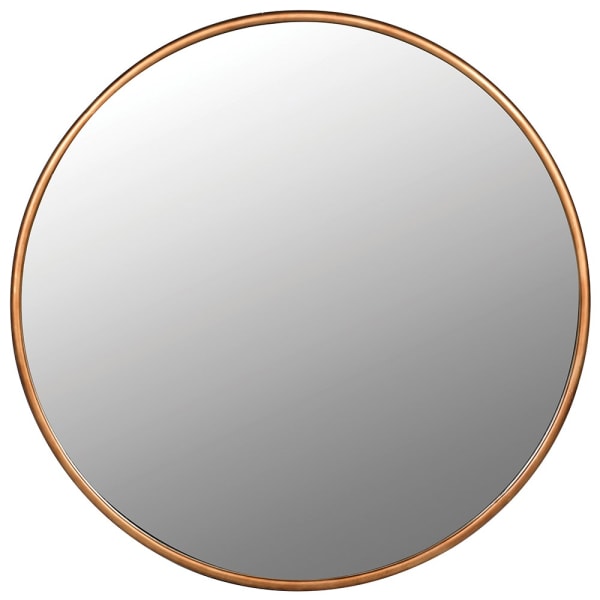 Gold frame mirror