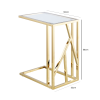 Azura Gold Metal Sofa Table