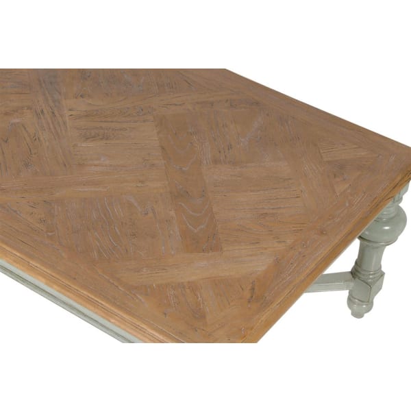 Hampton Parquet Top Coffee Table