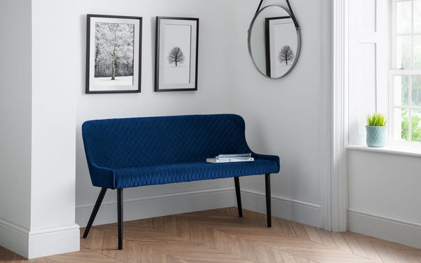 AH Interiors Lux High Back Bench