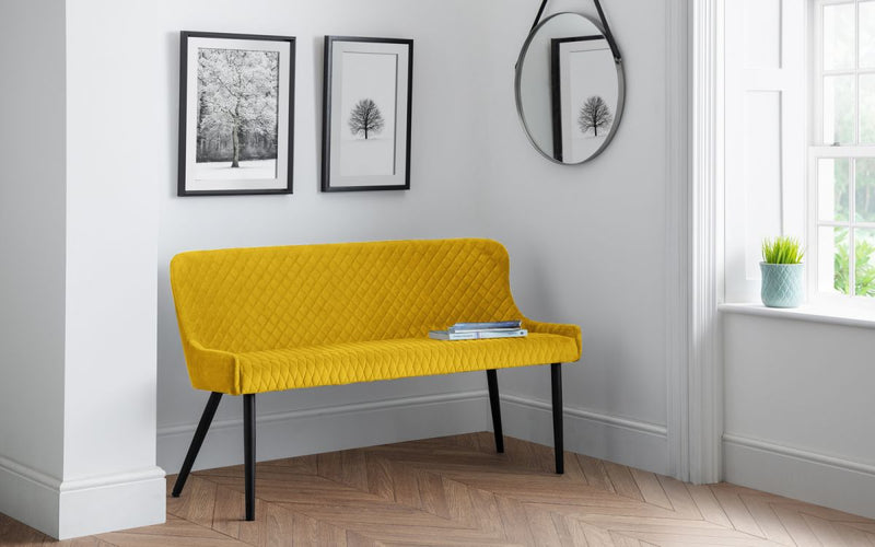 AH Interiors Lux High Back Bench